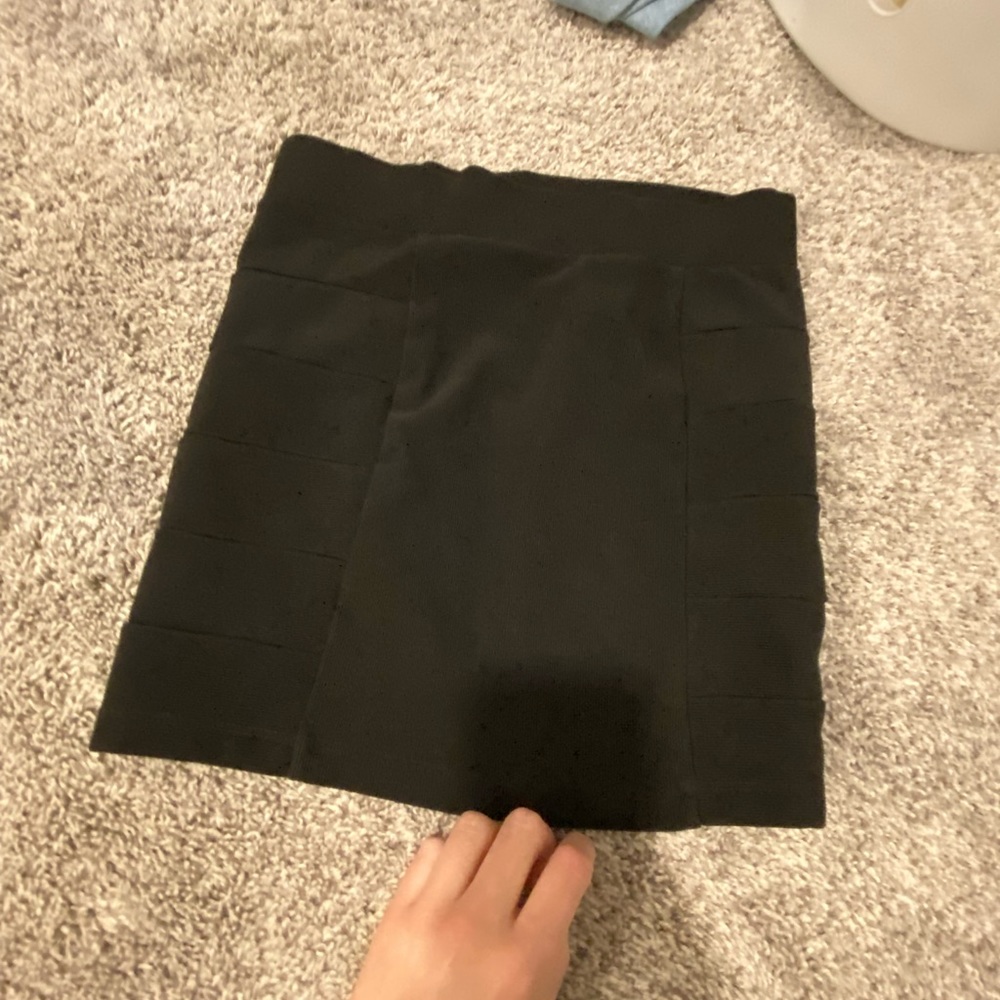 Black skirt